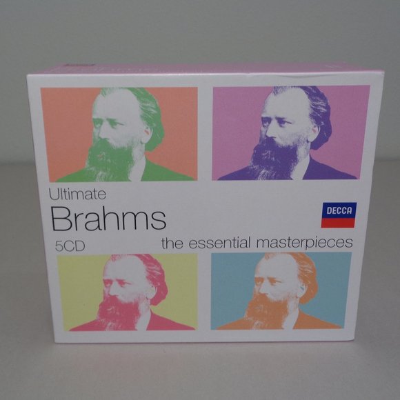 ULTIMATE BRAHMS The Essential Masterpieces by Various Artists New CD 5 Disc Set